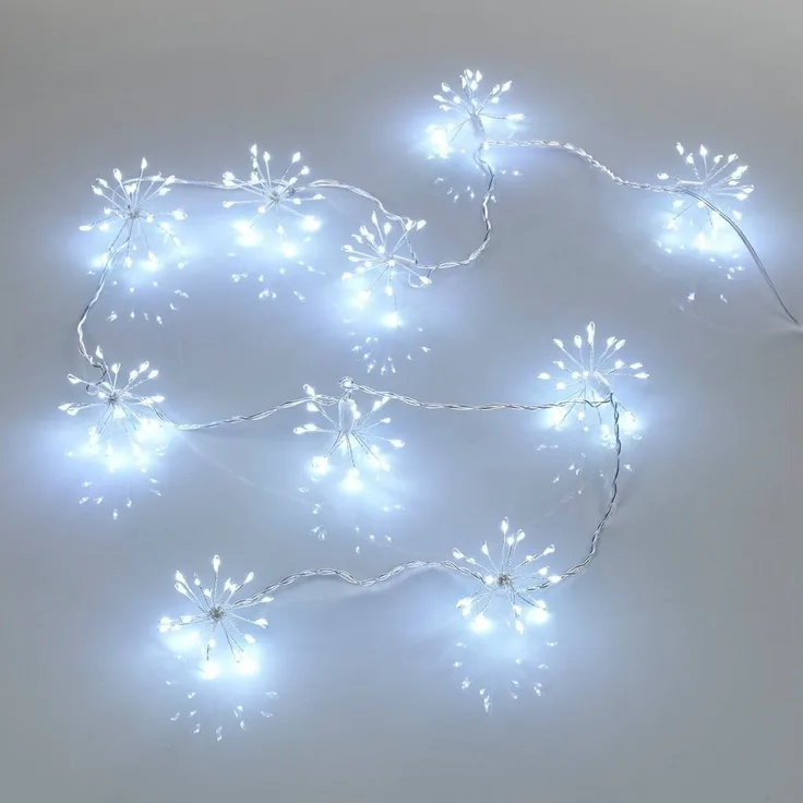 Northpoint LED-Lichterkette LED Lichterkette 200 LED Weihnachten Sparkling Leuchtball 180cm lang