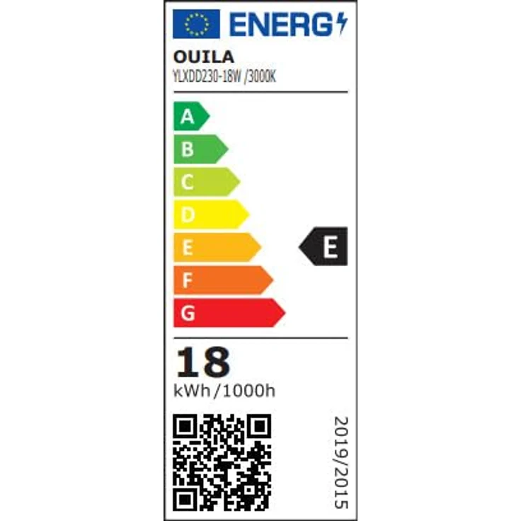 OUILA LED Deckenleuchte Flach Rund - Ø22CM Deckenlampe LED 18W 1600LM 3000K Warmweiß IP44 Wasserdicht Badezimmer Lampe, Badlampe Decke für Bad Küche Flur Schlafzimmer Keller – Bild 10