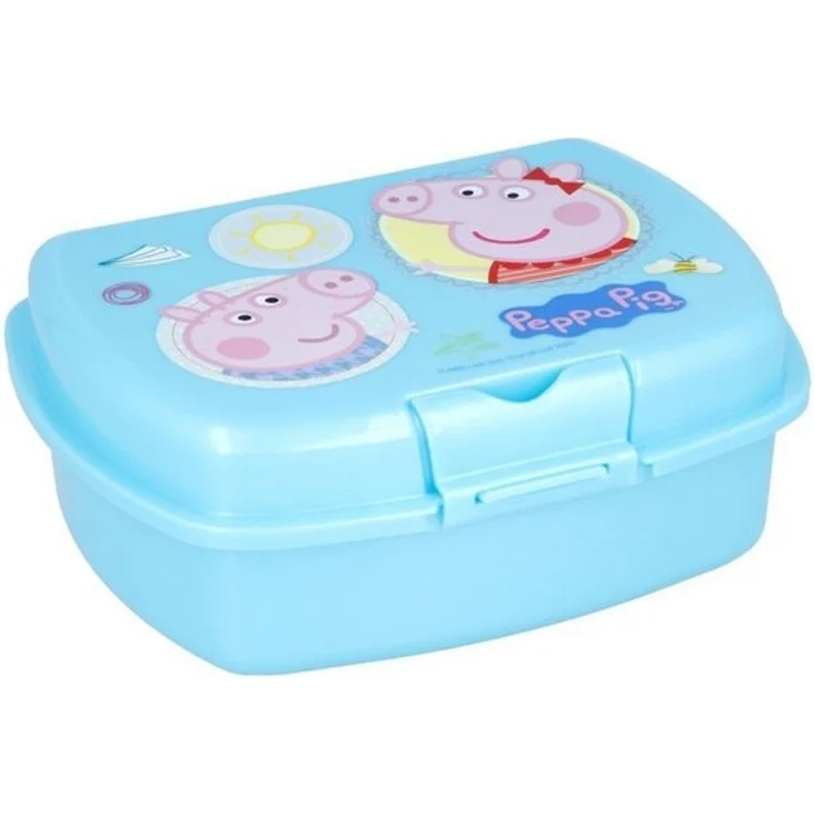 Peppa Pig Lunchbox Kinder Brotdose für unterwegs und Kindergarten – Bild 3