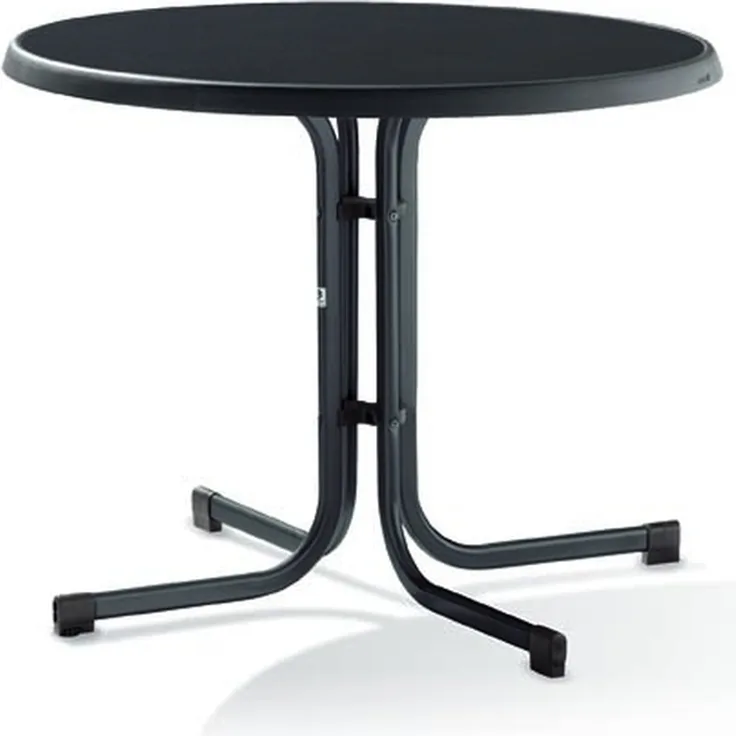 Klapptisch >Boulevard< in Schiefer anthrazit, mecalit®-PRO - 72x85 cm (HxD)