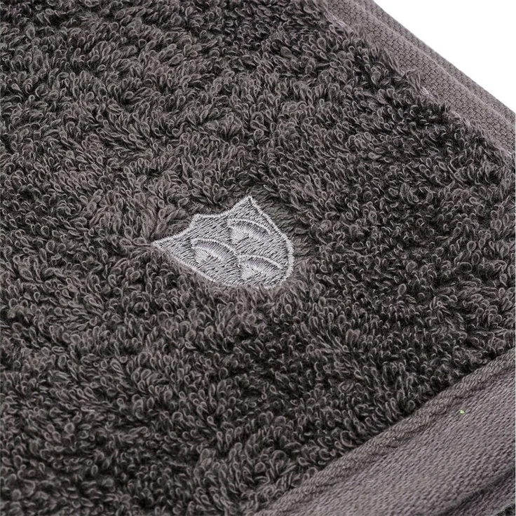 Ross Vita 8 tlg. Frottier-Set - 2 X Handtuch (50 X 100cm), 2 X Duschtuch (70 X 140cm), 2 X Gästetuch (30 X 50cm), 2 X Waschhandschuh (16 X 22cm) - 520 g/m2 - Schiefer – Bild 2