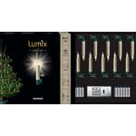 kabellose Kerzen, LUMIX SUPERLIGHT MINI, superhelle warmweiße LEDs, cashmerefarben, Basis-Set, 12 Stück