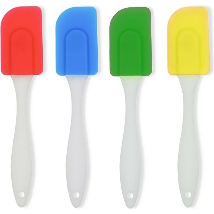 TSB Werk Backpinsel Teigspatel Teigschaber Spatel Spachtel Backen, Kochen, Teig, Silikon, Schaber, Profi
