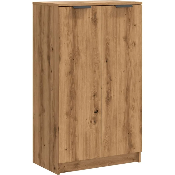 vidaXL Schuhschrank Artisan-Eiche 59x35x100,5 cm Holzwerkstoff 856994 – Bild 1