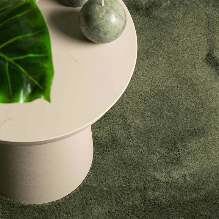vidaXL Mittlerer Flor weicher und waschbarer Teppich HUARTE Waldgrün 42022508 – Bild 8