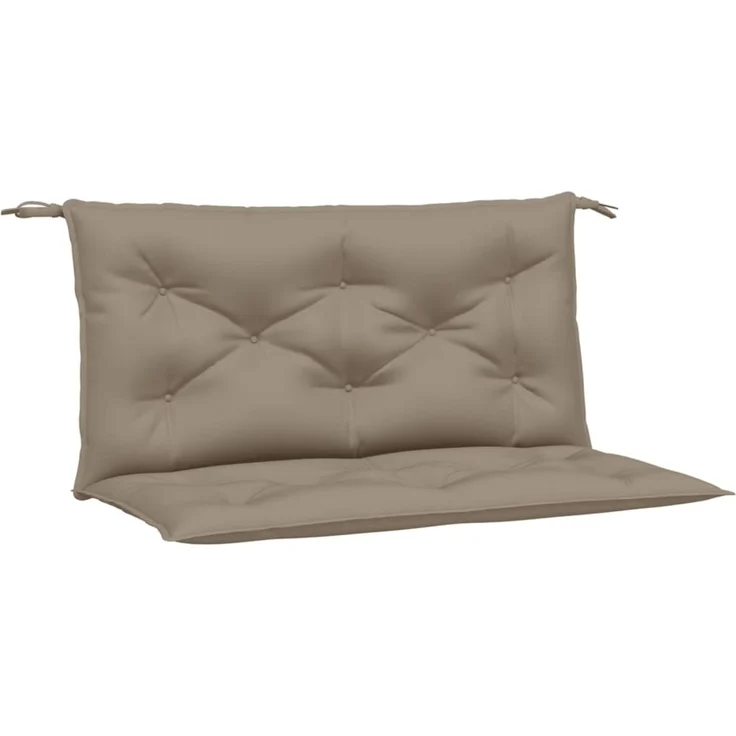vidaXL Gartenbank-Auflagen 2 Stk. Taupe 100x50x7 cm Oxford-Gewebe 361667 – Bild 2