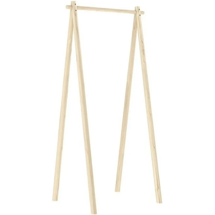 Garderobenständer HONGI 75 cm Kiefer Natur lackiert von Karup