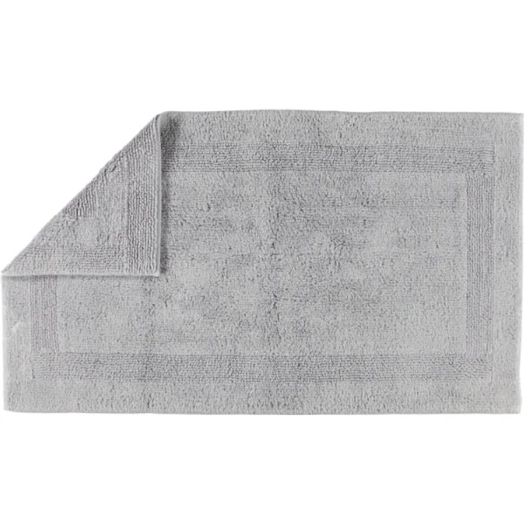 Cawö Wende-Badteppich Luxus Uni Platin (60x100 cm) 1000-60/100-705 – Bild 3