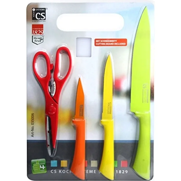 CS Good4U Messerset 5 tlg Küchenmesserset 5-tlg.