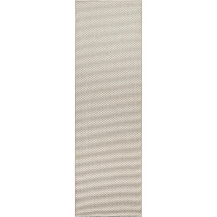 Flachgewebe Läufer Nature Ivory - 80x250x0,5cm – Bild 1