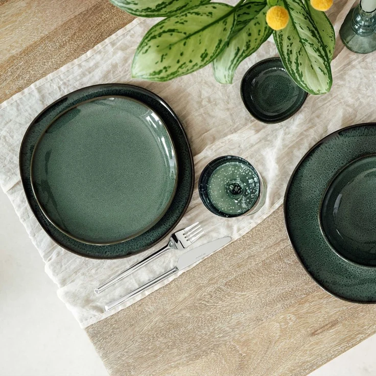 like. by Villeroy & Boch Lave vert Frühstücksteller ø 23 cm 6er Set – Bild 4