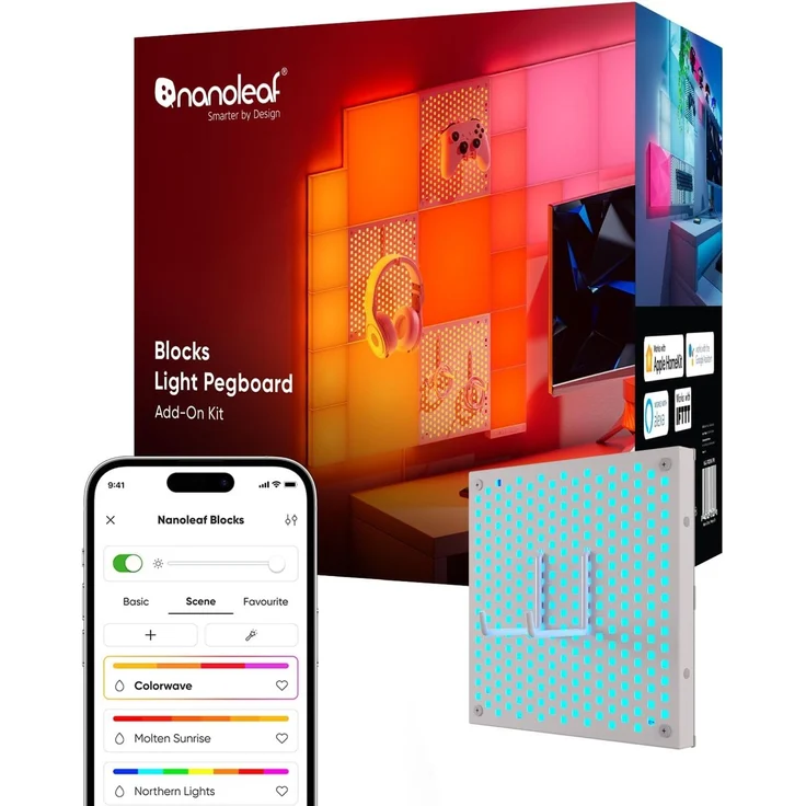 Nanoleaf Blocks Pegboard Expansion Pack - 1PK