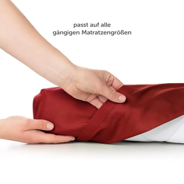 Blumtal Bettlaken Pflegeleichtes Betttuch, Oeko-TEX zertifiziert, Gummizug: ohne, aus weichem, gebürstetem Mikrofaser-Gewebe ohne Gummizug – Bild 5