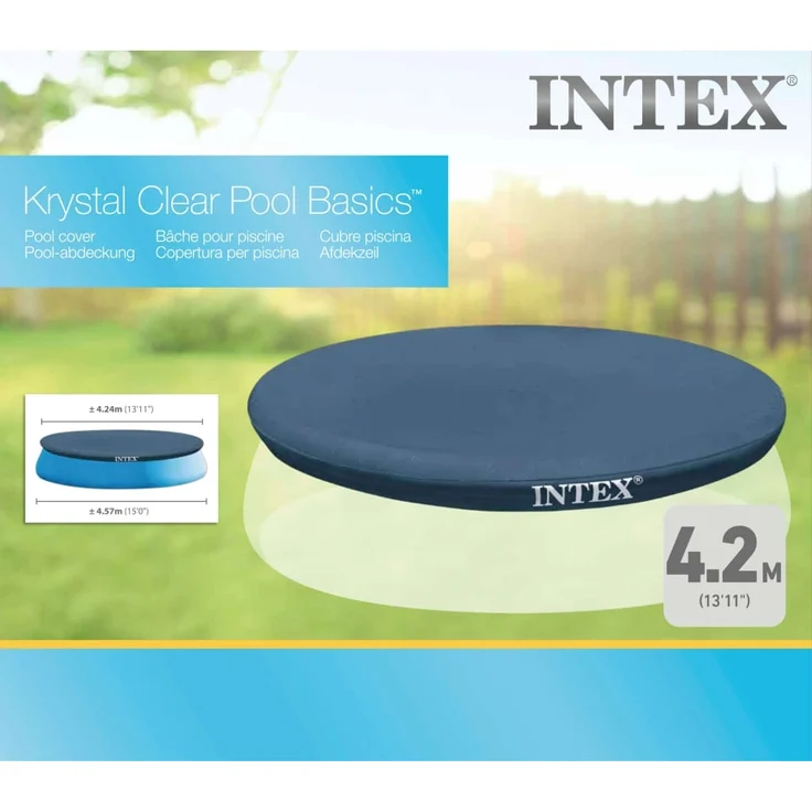 Intex Pool-Abdeckplane Rund 457 cm 3202851 – Bild 2