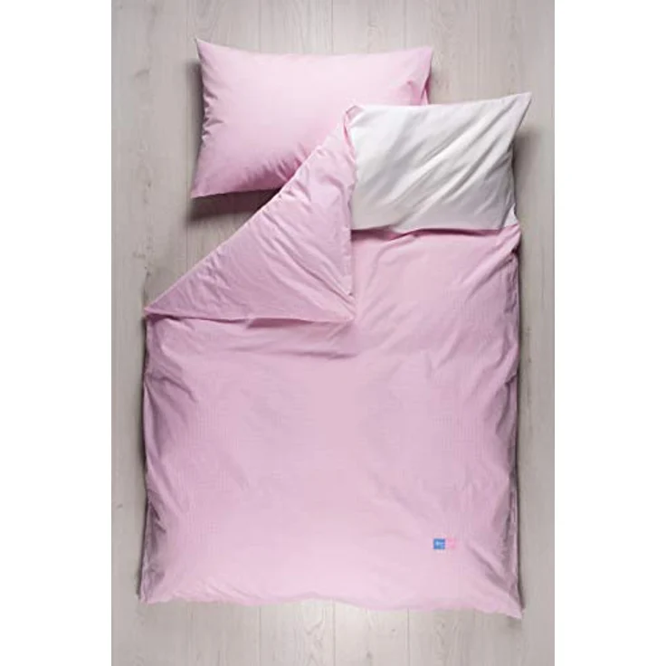 Robert Osswald 1.1.1.1.2.1.2-K01-01 Bettwäsche Classic - 135x200 cm & 40x80 cm, blau – Bild 2