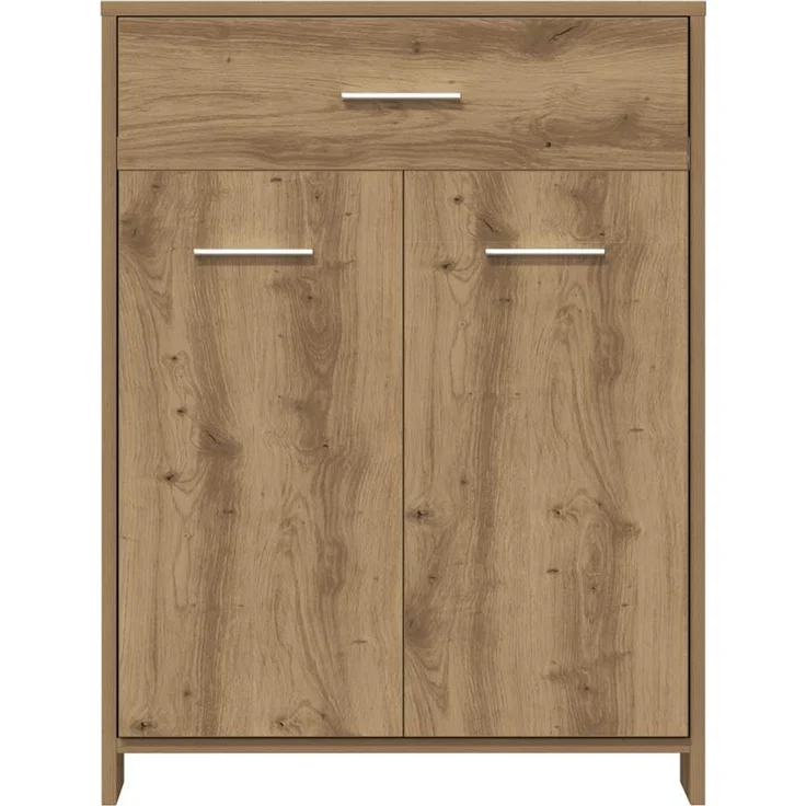 vidaXL 4-tlg. Badmöbel-Set Artisan-Eiche Holzwerkstoff 3328942 – Bild 10