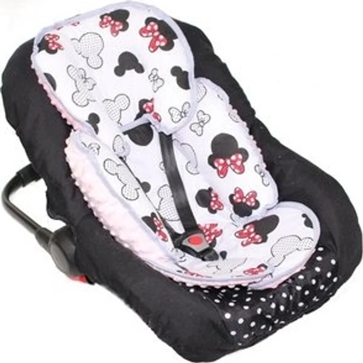 Primawela Sitzverkleinerer Sitzverkleinerer MINKY Einlage Baby Kind für Auto Babyschale Einsatz – Bild 6