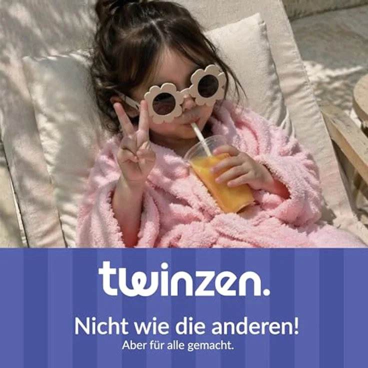 Twinzen 2er Set Jersey Spannbettlaken 60x120 cm Weiß und Blau | Weich & hautfreundlich · Atmungsaktiv · Rundumgummi für sicheren Halt · Waschbar bei 60 °C · OEKO-TEX zertifiziert – Bild 8