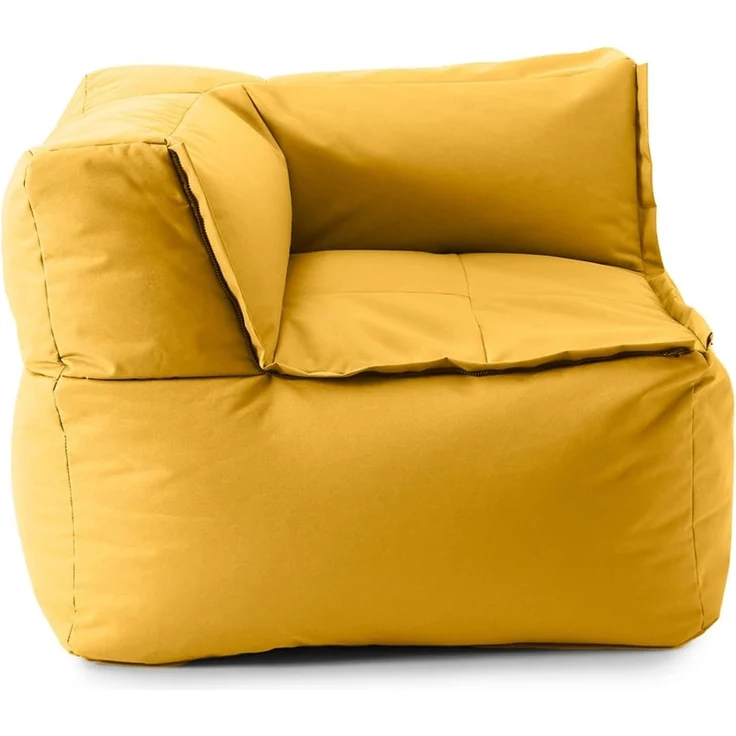 Lumaland Sitzsack In- & outdoor Sofa individuell kombinierbar mit dem Modularen System, Sessel wasserfest abnehmbarer Bezug erweiterbar waschbar – Bild 1