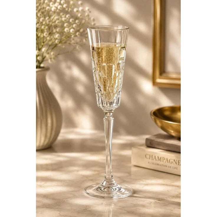 RCR Kristallgläser für Champagner ETNA 190 ml – Bild 2
