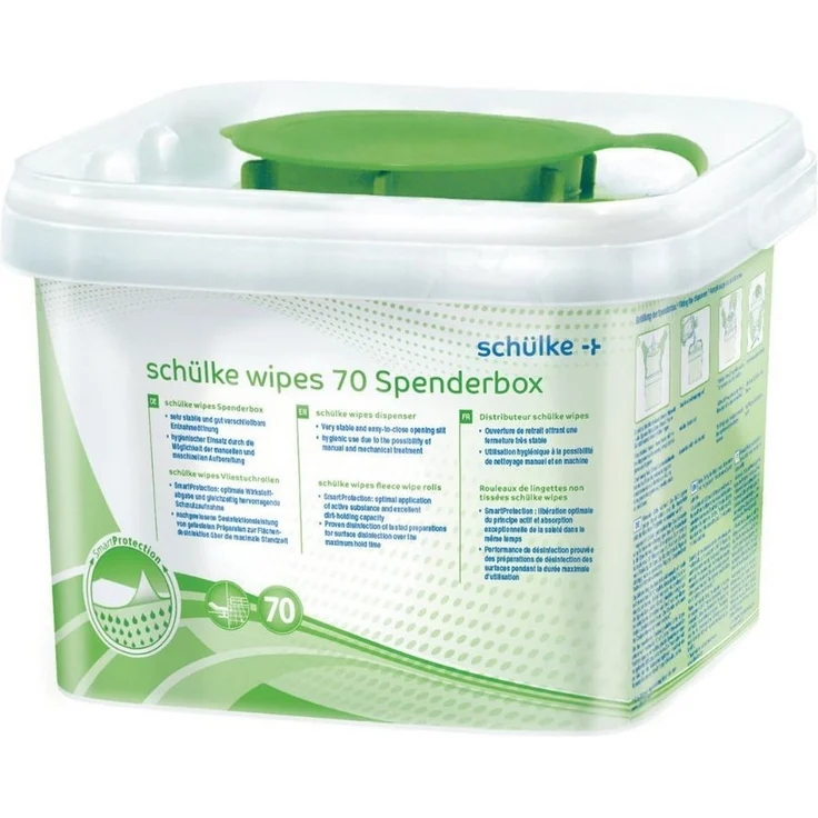 SCHÜLKE & MAYR GmbH Desinfektionsmittelspender Schülke Wipes Feuchttuchspender - 70 Tücher, Packung – Bild 1