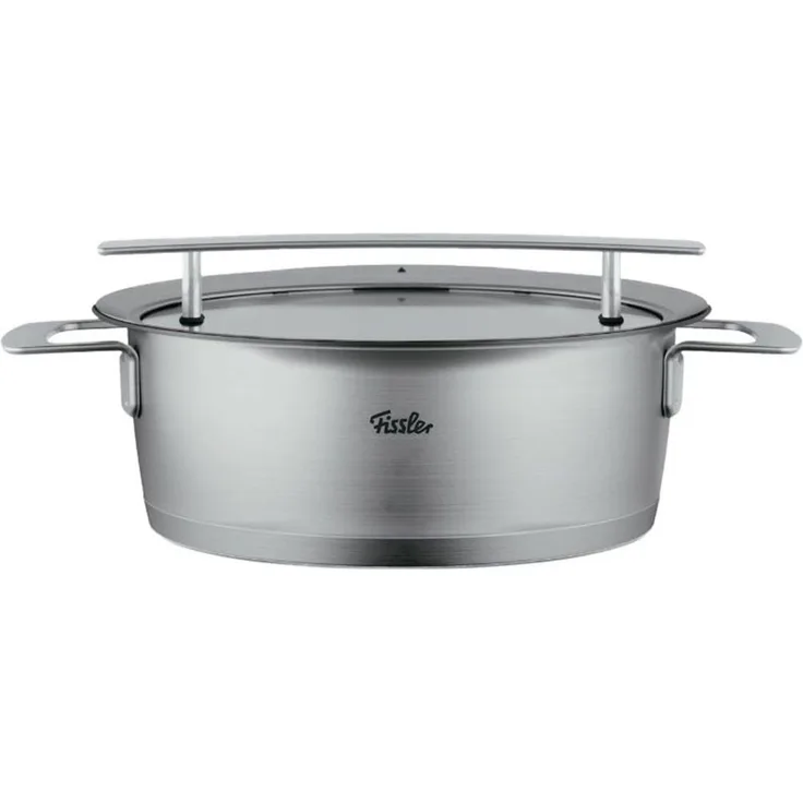 Fissler Bratentopf Phi Collection, Edelstahl 18/10, cookstar Allherdboden, Edelstahl 18/10, Made in Germany