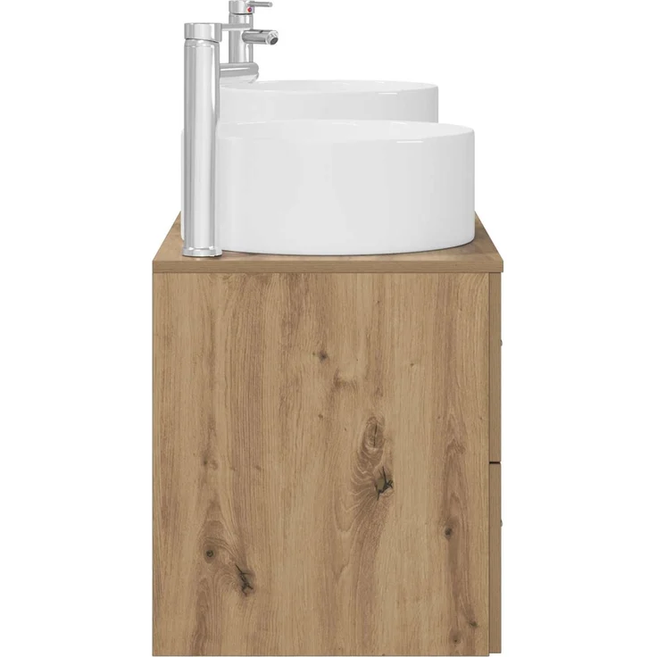 vidaXL Badezimmerschrank-Set 3 stk. Artisan-Eiche 161,5 x 44,5 x 80 cm 3405946 – Bild 6