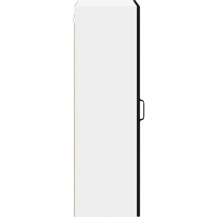 Hängeschrank, Küchenschrank Schwarz 50 x 31 x 100 cm Holzwerkstoff – Bild 7