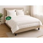 Dreamstar Microfaserbettdecke Eco, Bettdecken 2er-Set - 4-Jahreszeiten, Ganzjahres, Winter & Sommer, Füllung: Faserfüllung, Bezug: angenehm weiche Microfaser, Ganzjahresbettdecke, Sommer und Winter