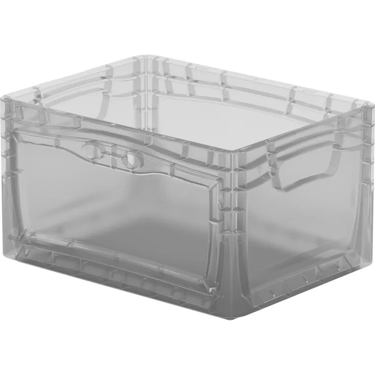 Surplus Systems Eurobox Door 40 x 30 x 22 cm, 20 L, transparent