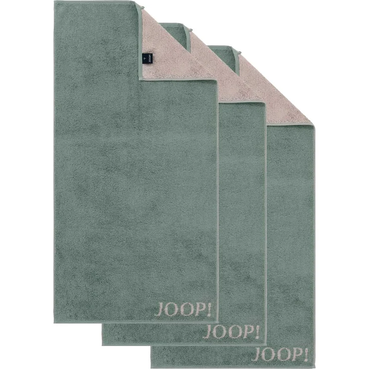 JOOP! Handtuch Classic / Infinity Kollektion, 3er Pack - Walkfrottier Pinie 50x100cm – Bild 1