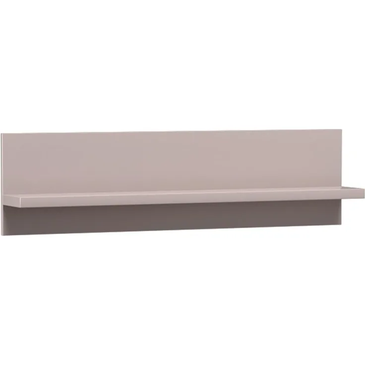 Lomadox Wandregal LAURO-161, Wandboard Kaschmir beige 120 cm Regalboard