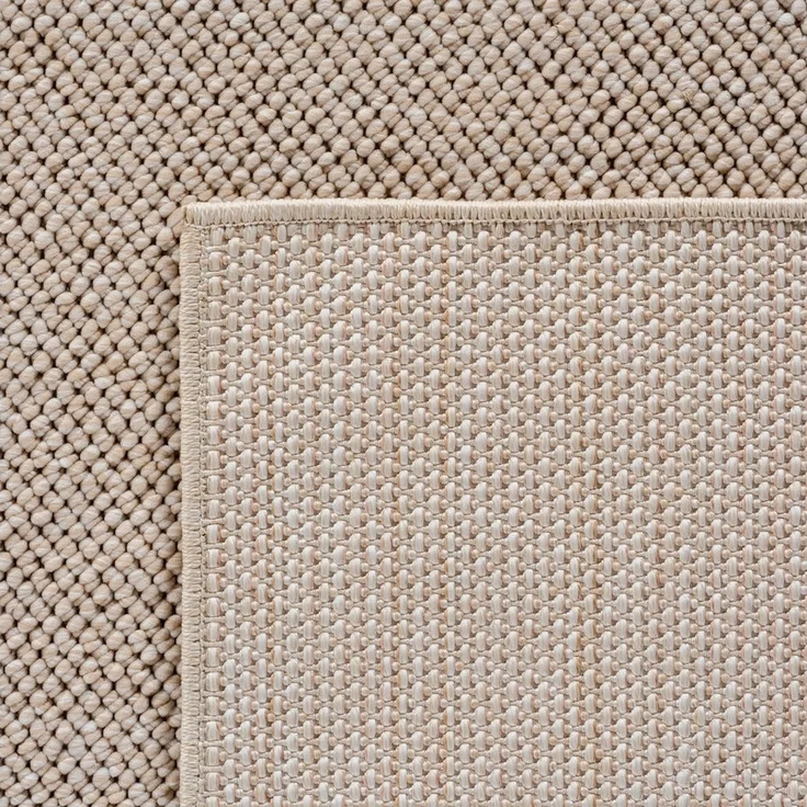Carpettex Designteppich Einfarbig Boucle Loop, Rund, Höhe: 7 mm, Teppich Wohnzimmer, Schlafzimmer, Gästezimmer – Bild 3