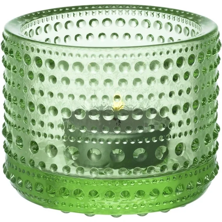 iittala Kastehelmi Windlicht apfelgrün 64 mm