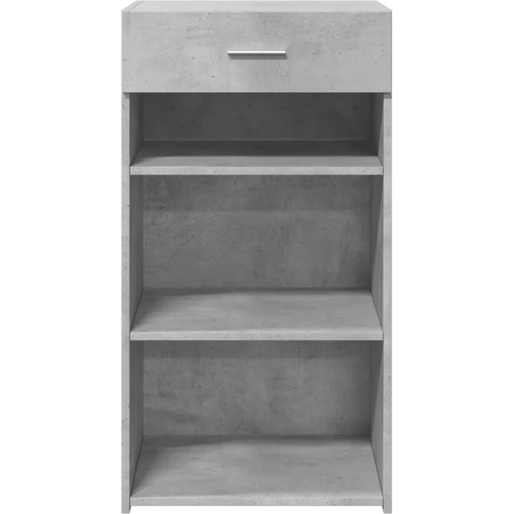 Highboard Betongrau 50 x 42,5 x 93 cm Holzwerkstoff – Bild 4