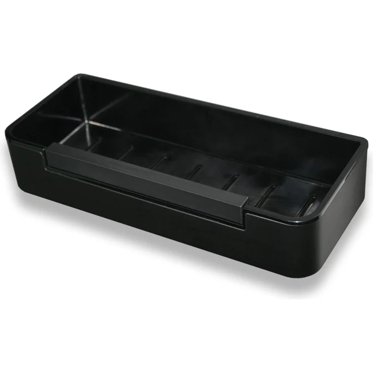 Bernstein Duschkorb DK619 (Badregal / Duschkorb / Duschregal / Ablage für die Dusche / Duschabstellfläche / mit Ablaufschlitz und Duschabzieher / mit Abzieher / Korb), Farbe wählbar / hochwertig / modernes Design / einfache Montage – Bild 4