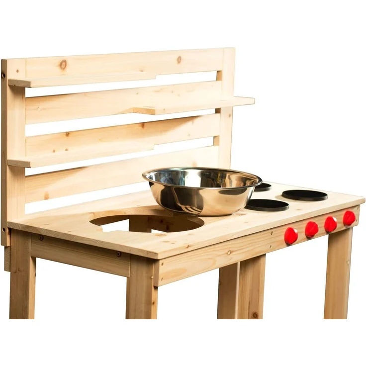 Coemo Matschküche Outdoor-Küche Garten-Spieltisch für Kinder – Bild 4