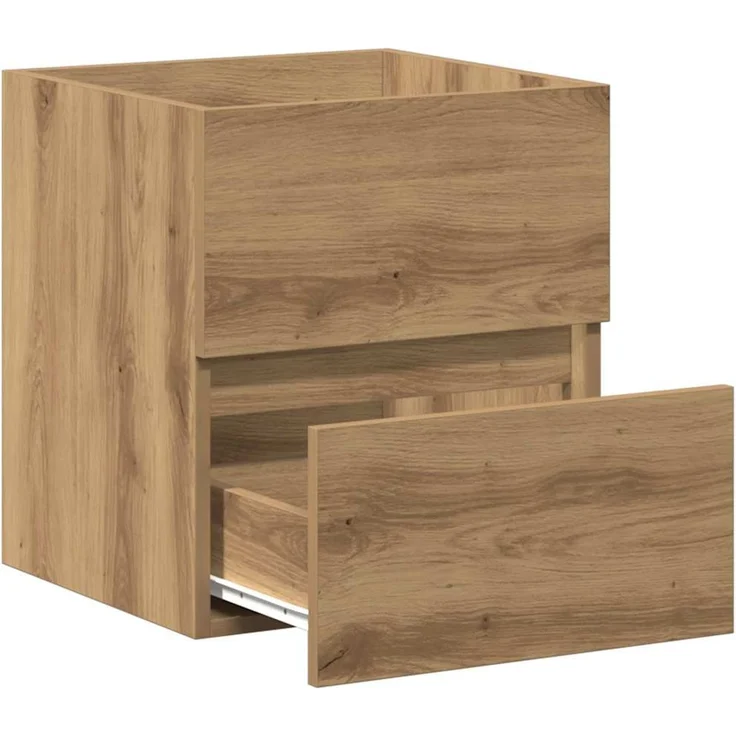 Waschbeckenunterschrank, Badschrank Artisan Oak 41x38,5x45 cm Holzwerkstoff de7539 – Bild 5