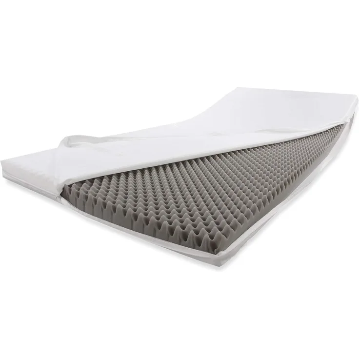 Dibapur® OTTO: Kaltschaummatratze Rollmatratze Matratzenerhöhung Topper Matratzenverstärkung Massage (120x190 cm)