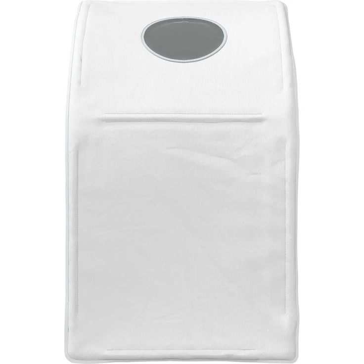 vidaXL Bettunnel 2 pcs Weiß 211 x 52,5 x 2 cm Polyester 893708 – Bild 7
