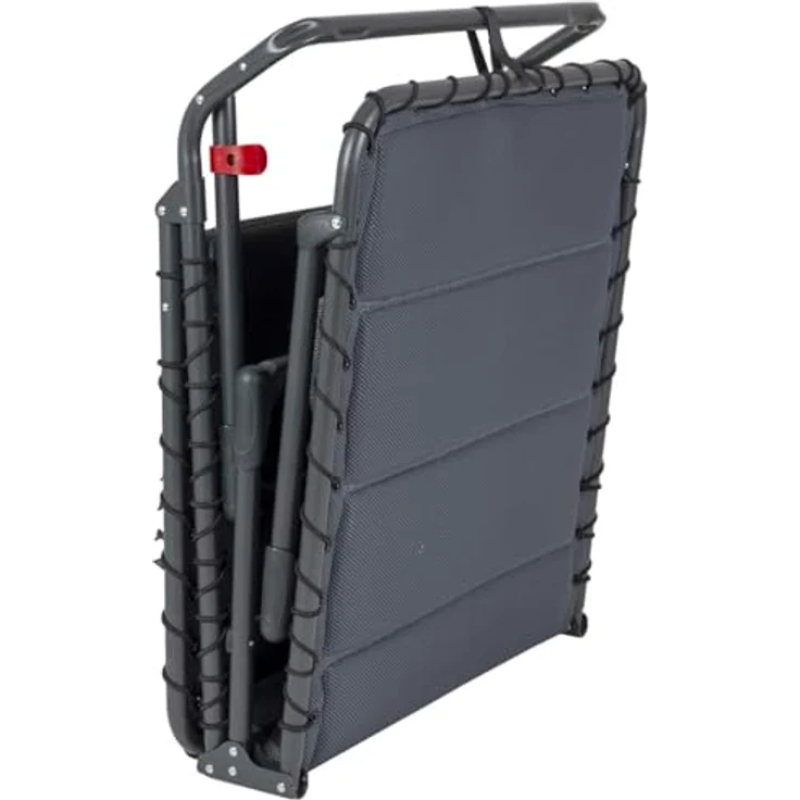 Crespo Sonnenliege Liegestuhl AL364 XL Air Deluxe Camping Garten Liege Alu 140kg Grau – Bild 7