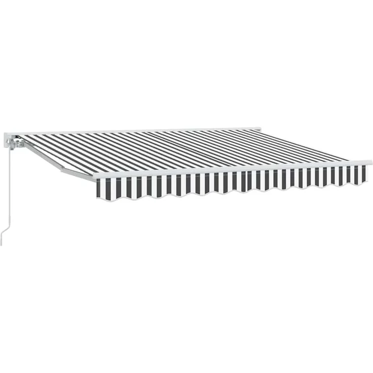 Markisenrahmen, Markisengestell Anthrazit und Weiß 350x200 cm – Bild 2