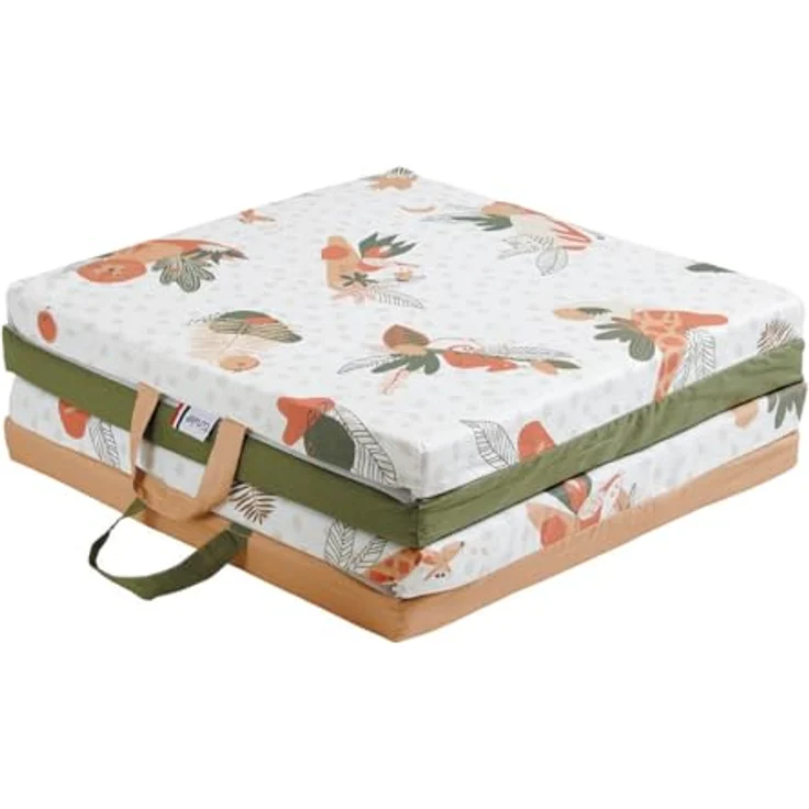 TINÉO – Amazonia Teppich – Aktivitätsmatte – Motorikmatte – Spielmatte – Multifunktion 3 in 1 – 120x120 cm (Amazonia) – Bild 6