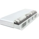 Breckle 'Sinfonia 500 TFK Gel Turn' 7-Zonen Boxspring-Matratze H2/H3 integrierter Wendetopper 80x200 cm