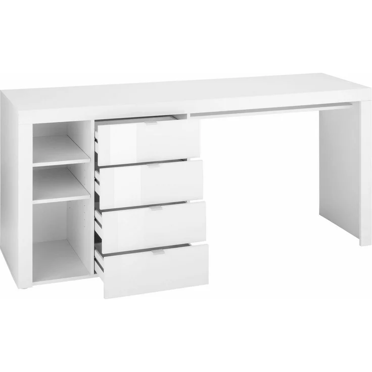 borchardt Möbel Schreibtisch Dolly, mit 3 Fächern und 4 Schubkästen – Bild 3
