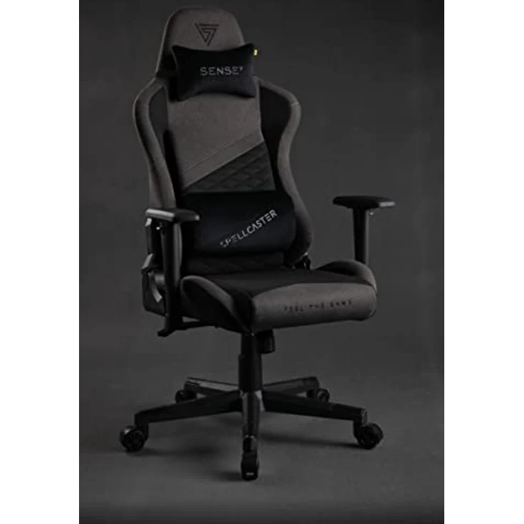 SENSE7 Spellcaster Senshi Edition XL Gaming Stuhl, HDF Platte, Gray/Black – Bild 14