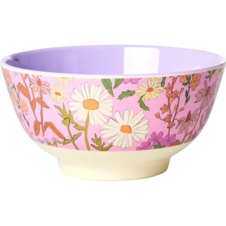 Rice Daisy Dearest Print Melamin Bowl