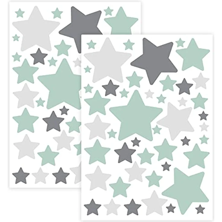 WANDKIND Wandtattoo Sternen Set 94 Stück V281 – Bild 2