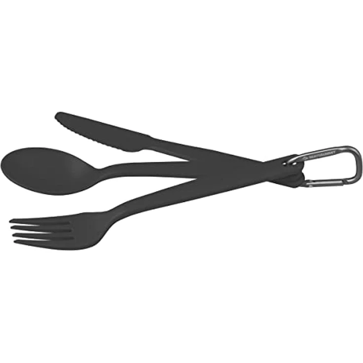 Sea to Summit Camp Cutlery Set charcoal – Bild 2