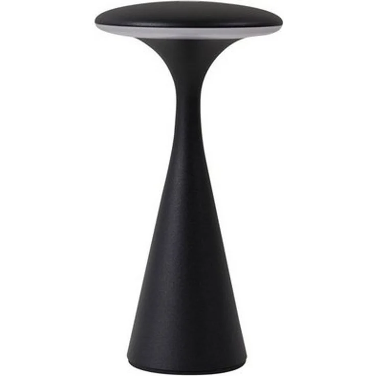 Lindby Tischleuchte Evelen, LED, Kunststoff Schwarz warmweiß IP54, LED 1,5 W gesamt, warmweiß – Bild 4